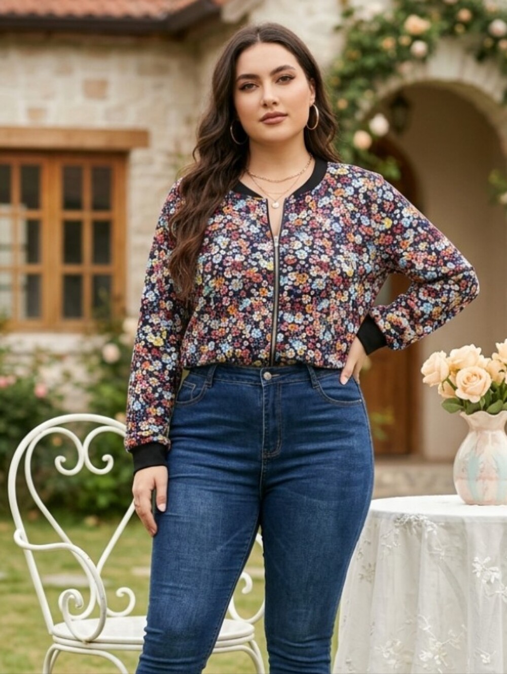 Women’s Dark Blue High-Rise Skinny Jeans